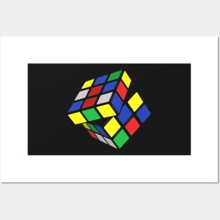 Rubik cube Posters and Art